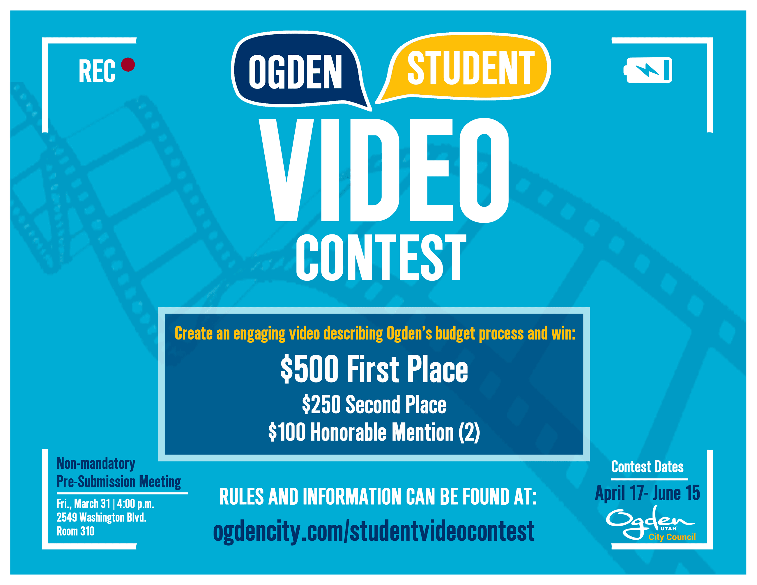 Video Contest Flyer