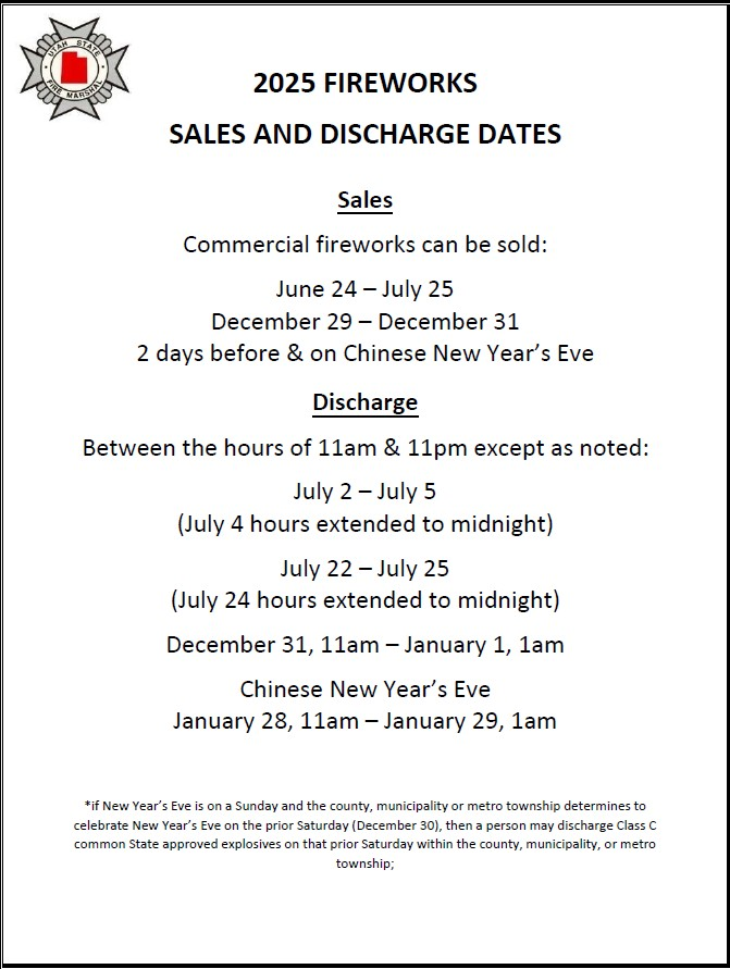 2025 Fireworks Discharge