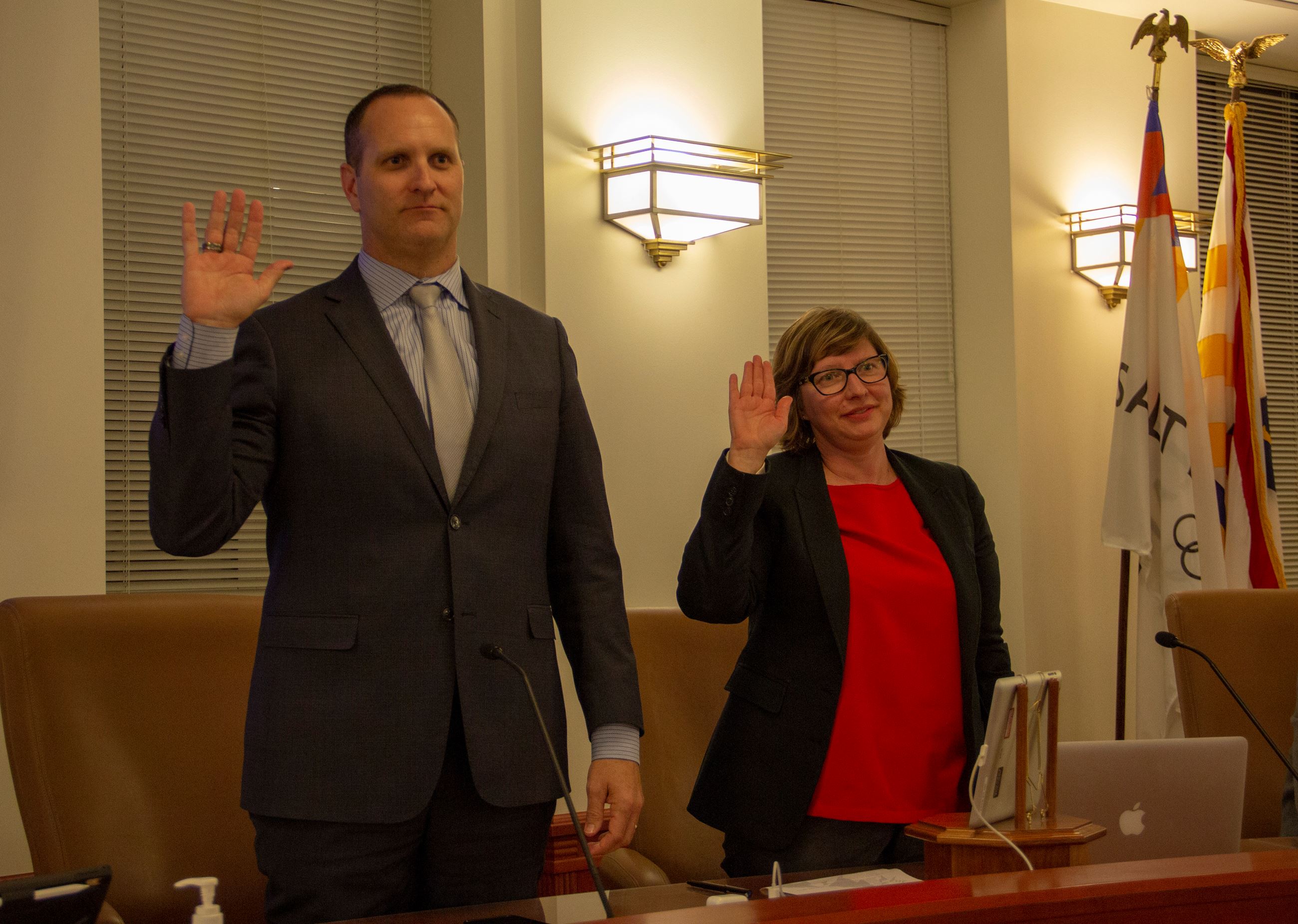 Council Members Ben Nadolski and Angela Choberka elected to Council Leadership