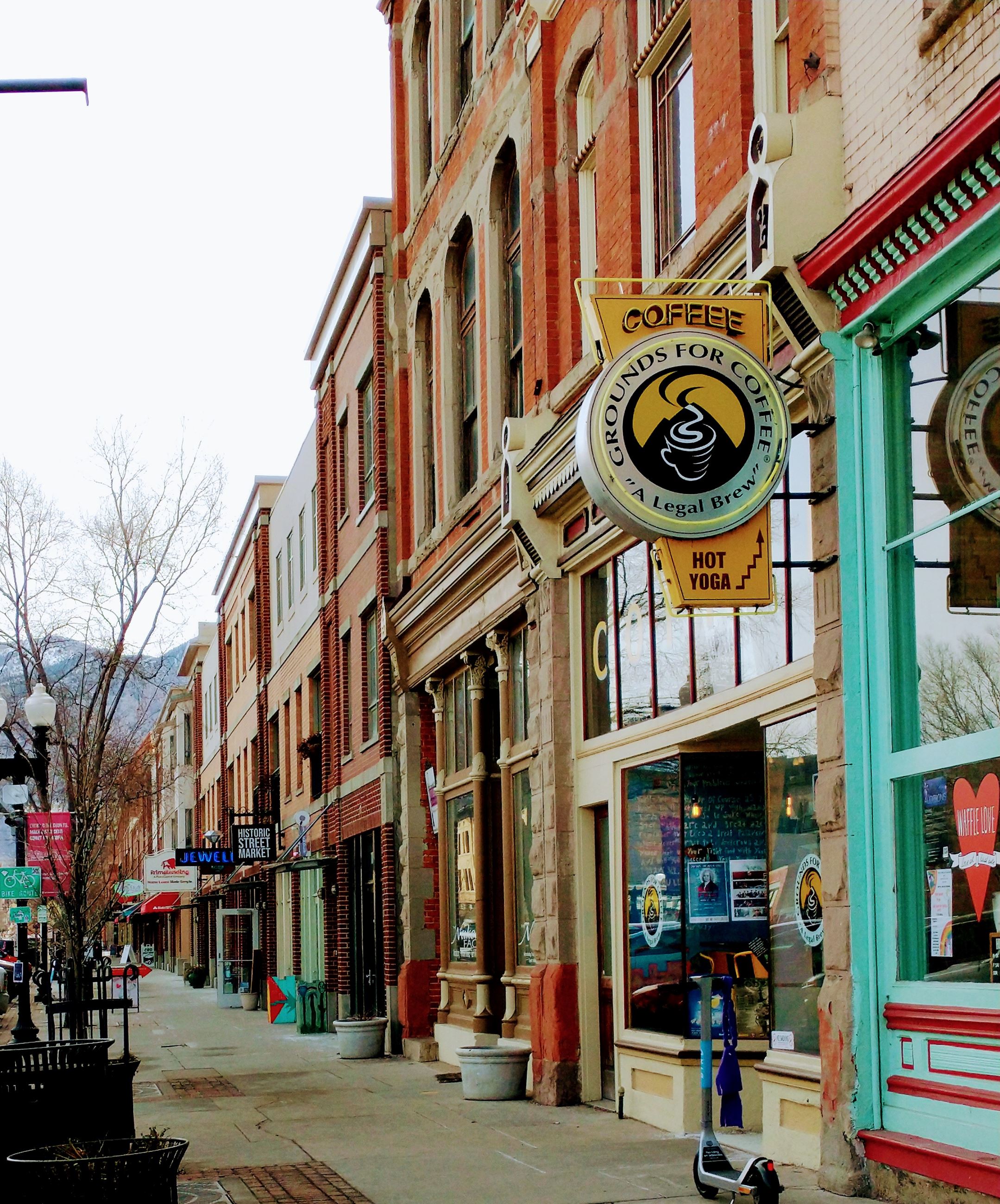 Historic Buildings 25th Street, East facing