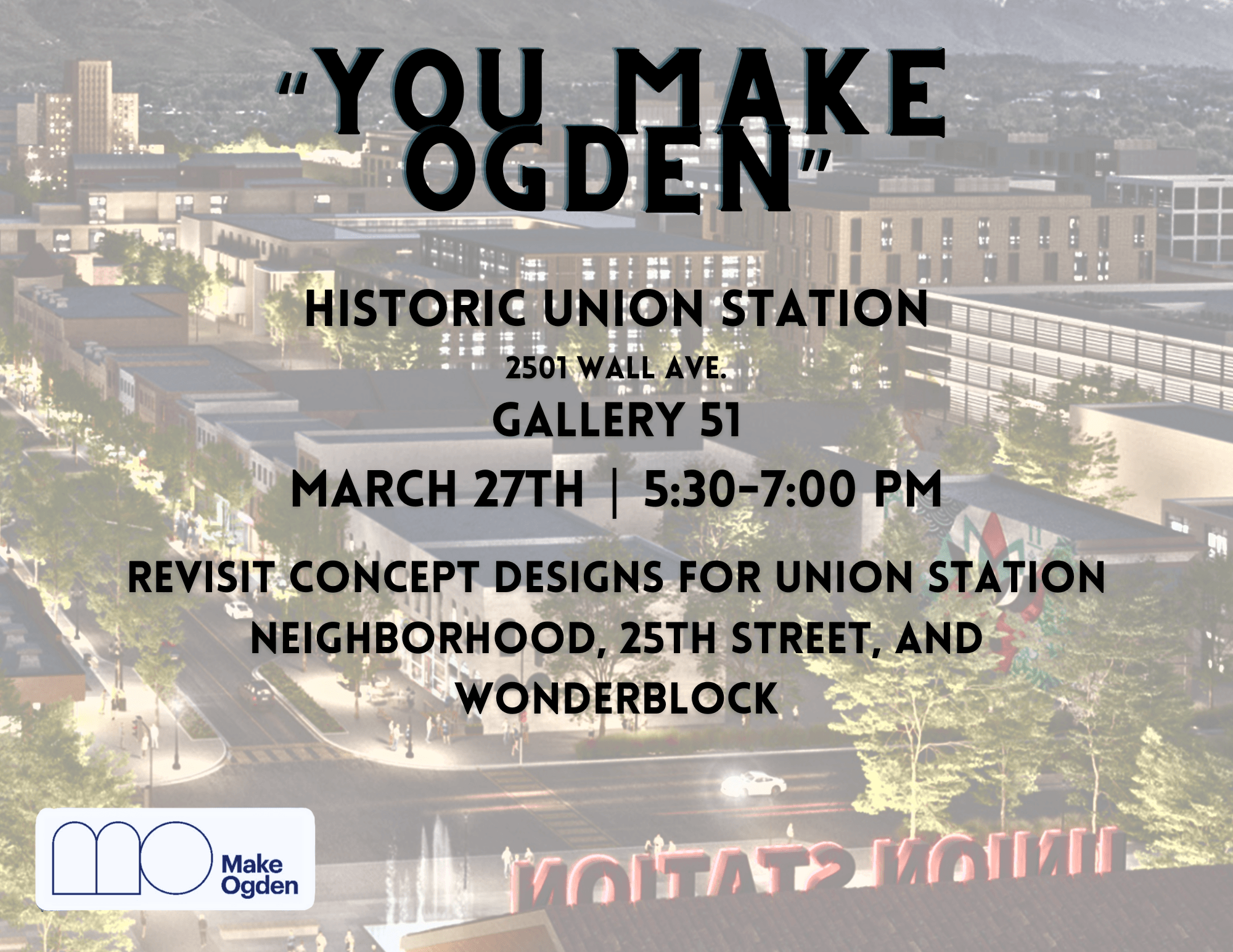 2024 March You MAKE Ogden Invite