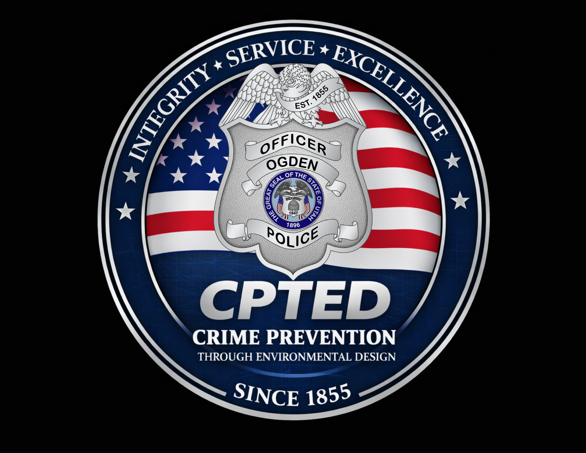 CPTED Logo Draft 1 Silver