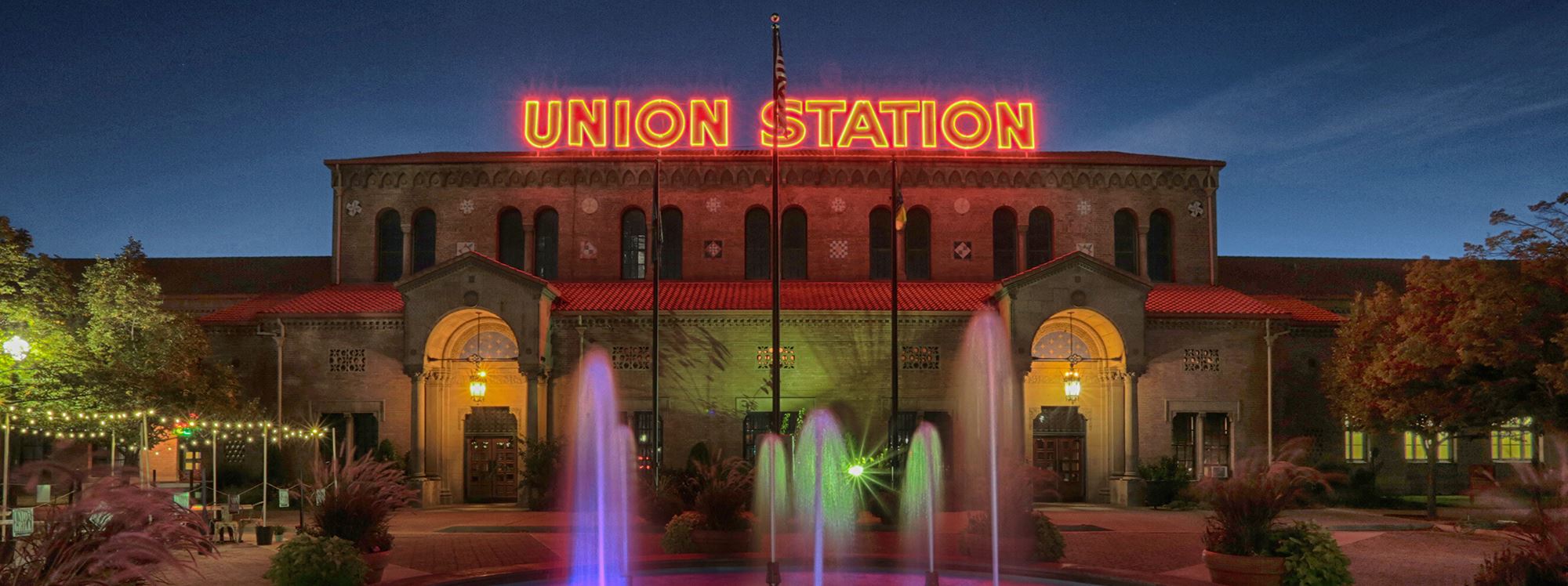 Union Station at night